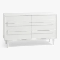 Gemini Extra Wide Dresser, Cool Walnut, WE Kids