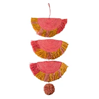 Floc Raffia Parade Wall Hanging | West Elm