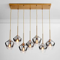 Sculptural 7-Light Geo Chandelier | West Elm