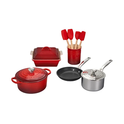 Le Creuset 12-Piece Signature Mixed Material Cookware | West Elm