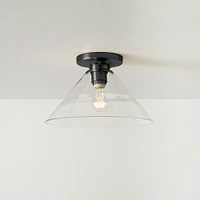 Sculptural Cone Flush Mount | West Elm