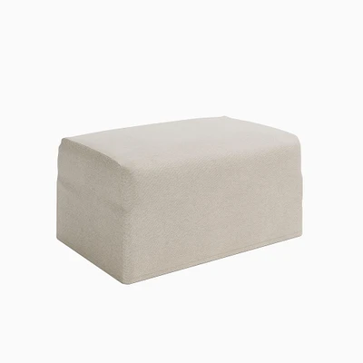 Caldera Aluminum Outdoor Ottoman Protective Cover | West Elm