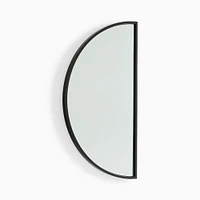 Half-Moon Metal Wall Mirror | West Elm