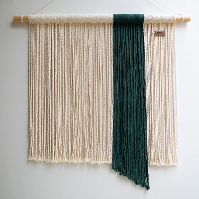 Rafful Estudio Green Moving Wall Hanging | West Elm