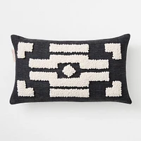 Cotton Tree Punch Needle Ndebele Pillow | West Elm