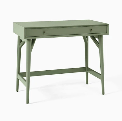 Mid-Century Mini Desk, Navy