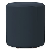 Isla Leather Ottoman | West Elm