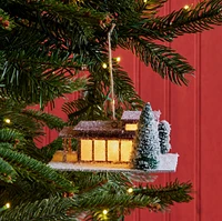 Mid-Century Paper House Ornament | West Elm