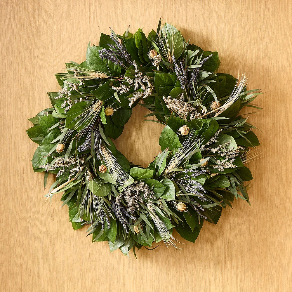 Dried Willow Wreath | West Elm