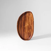 Itza Wood Wooden Leaf Tray | West Elm