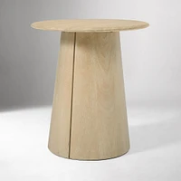 Anton Solid Wood Round Side Table (20") | West Elm