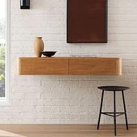 Nelle 48" Floating Console, Acorn