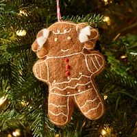 Felt Gingerbread Ornament Boy