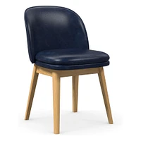 Wayne Leather Side Dining Chair | West Elm