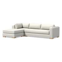 Nassau 3-Piece Ottoman Sectional (117") | West Elm