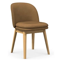 Wayne Leather Side Dining Chair | West Elm