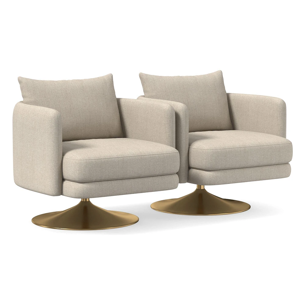 Auburn Swivel Chair | West Elm