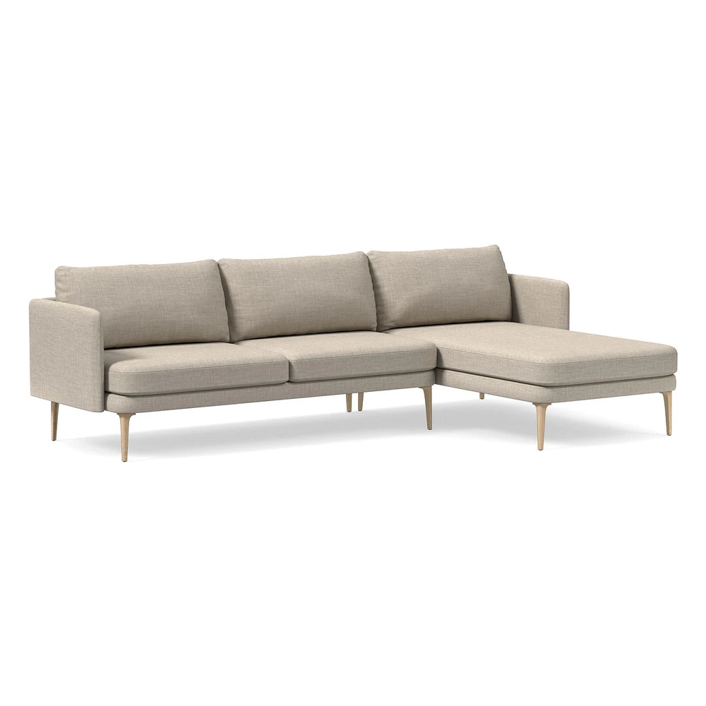 Auburn 2-Piece Chaise Sectional (107") | West Elm