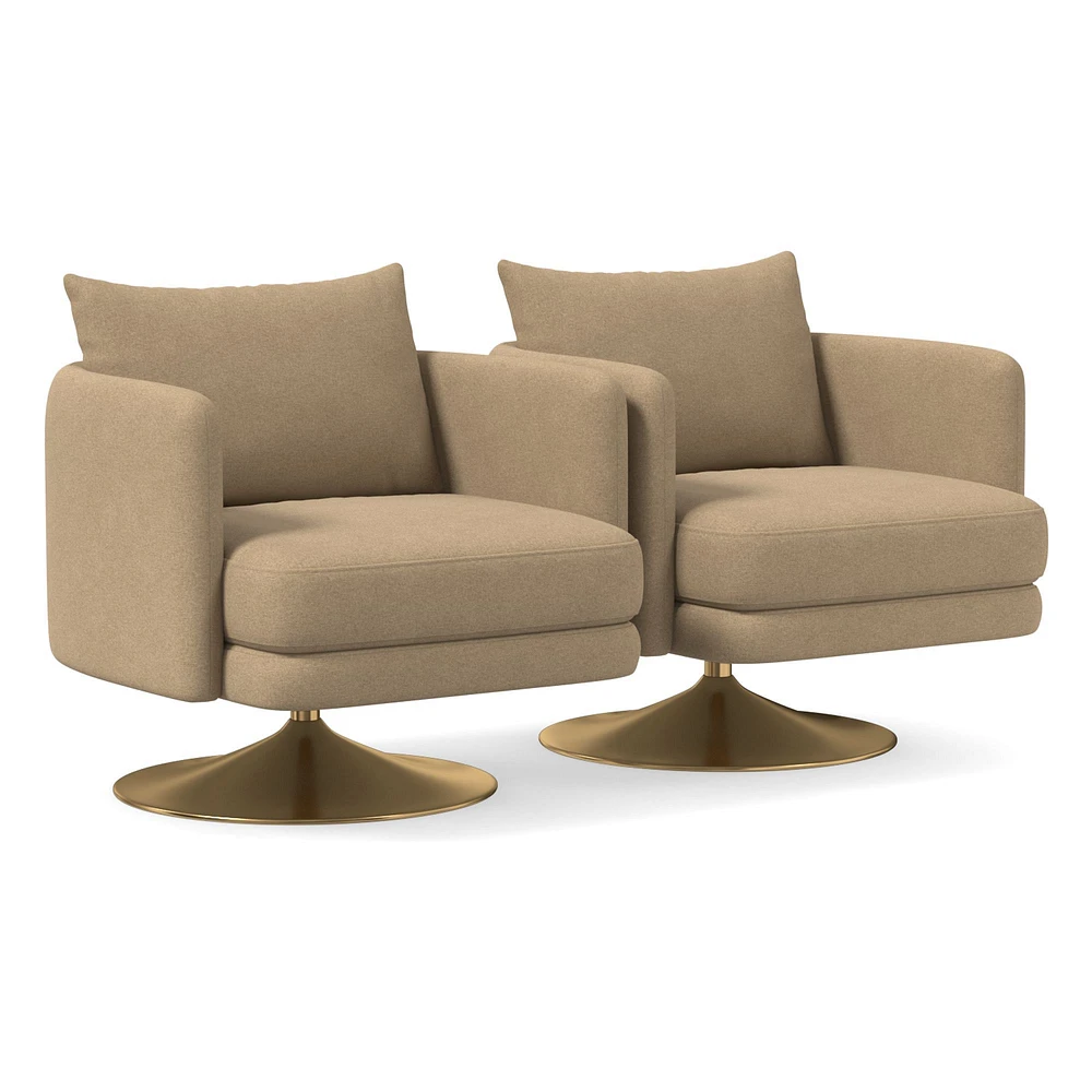 Auburn Swivel Chair | West Elm