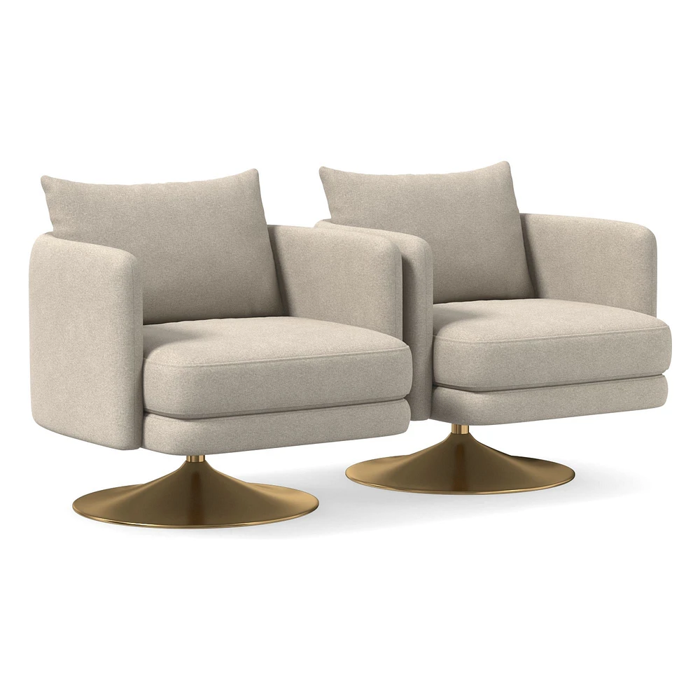 Auburn Swivel Chair | West Elm