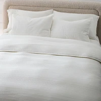 Reese Linen Cotton Duvet Cover & Shams | West Elm