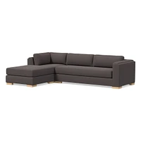 Nassau 3-Piece Ottoman Sectional (117") | West Elm