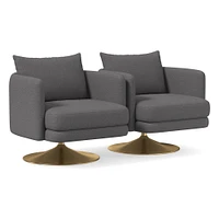 Auburn Swivel Chair | West Elm