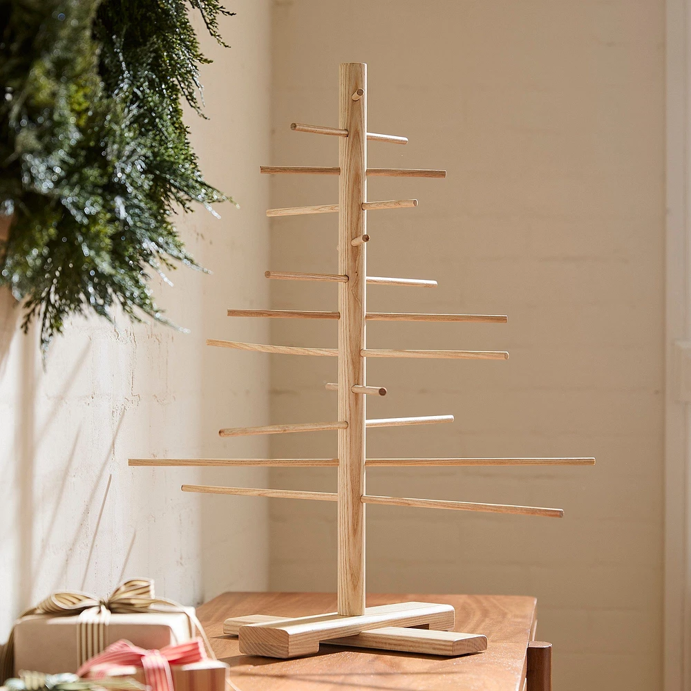 Ash Wood Ornament Tree | West Elm