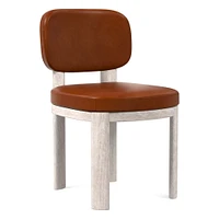 Anton Leather Dining Chair | West Elm