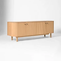 Ellington 68" Media Console, Blonde