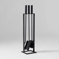 Industrial Fireplace Tools - Black | West Elm