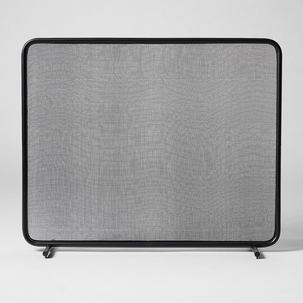 Pure Fireplace Metal Screen | West Elm