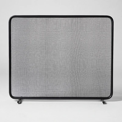 Pure Fireplace Metal Screen | West Elm