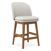 Wayne Swivel Armless Bar & Counter Stools | West Elm