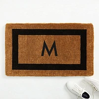 Coco Coir Monogram Doormat | West Elm