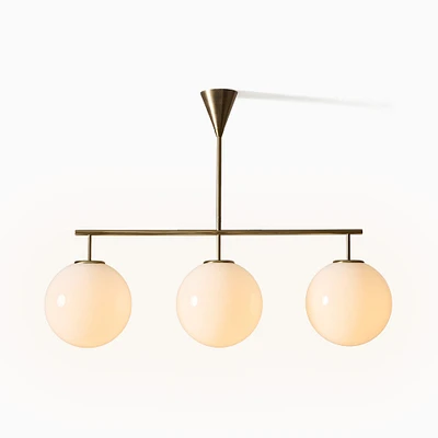 Ardsley Linear Chandelier (48") | West Elm