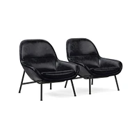 Fillmore Mid-Century Leather Chair | West Elm