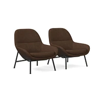 Fillmore Mid-Century Leather Chair | West Elm