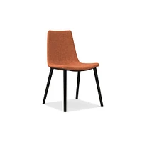 Slope Upholstered Dining Chair - Wood Legs | West Elm