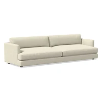 Haven 108" Sofa, Down Blend, Weston Leather, Cinnamon, Concealed Supports