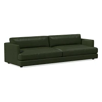 Haven 108" Sofa, Down Blend, Weston Leather, Cinnamon, Concealed Supports