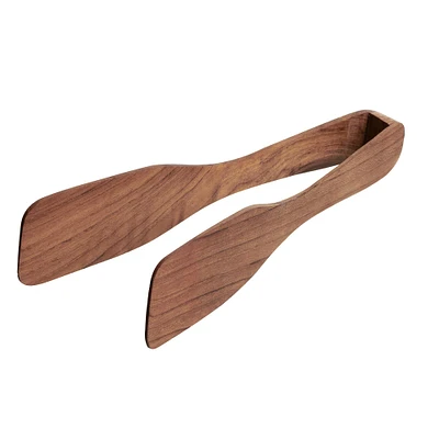 Chiku Teak Wood Tongs | West Elm