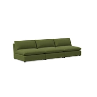 Hampton Modular Armless Sofa (78"–117") | West Elm