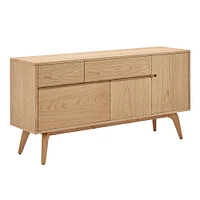 Curved Splayed Leg Buffet (59") | West Elm