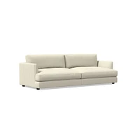 Haven 108" Sofa, Down Blend, Weston Leather, Cinnamon, Concealed Supports