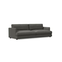 Haven 60" Sofa, Down Blend, Saddle Leather, Nut, Concealed Supports