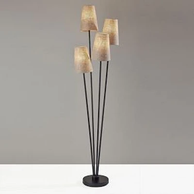 Wentworth Floor Lamp, Black