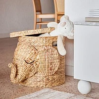 Elephant Basket, Natural, WE Kids