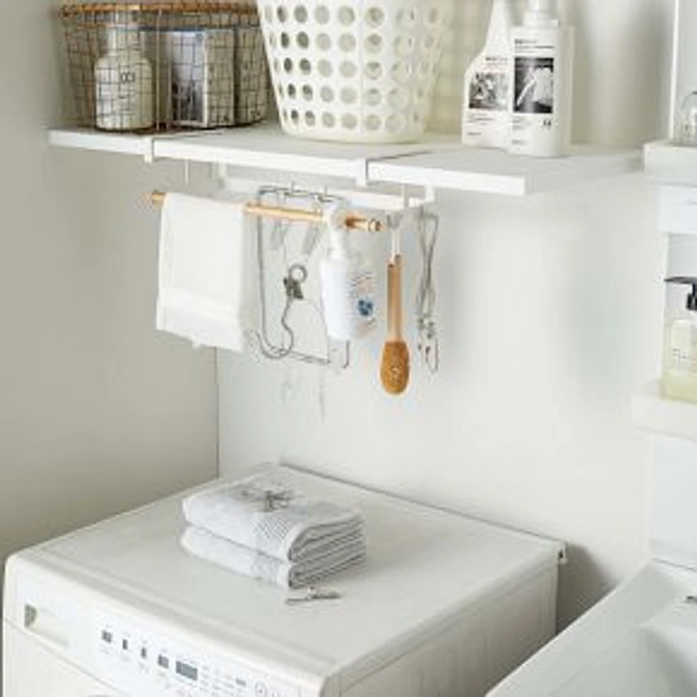 Yamazaki Tosca Under-Shelf, Hanger Holder, White