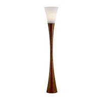 Espresso Floor Lamp, Walnut Poplar wood